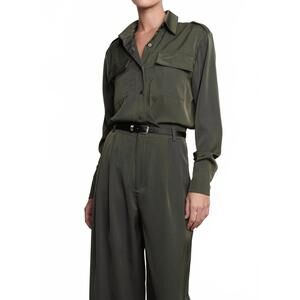 NEW PARENTEZI women's sofie top in green